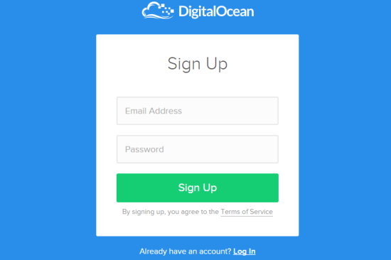 cara daftar digital ocean