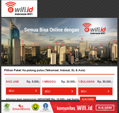Cara daftar wifi id murah indihome terbaru